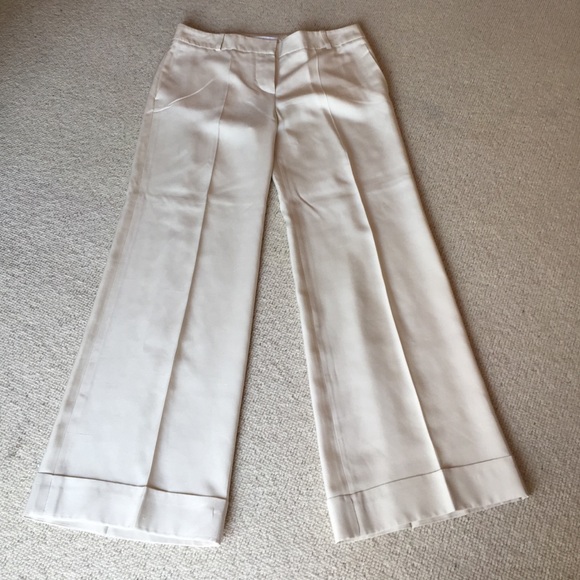 Chloe Silk cuffed pant NWOT - Picture 2 of 3